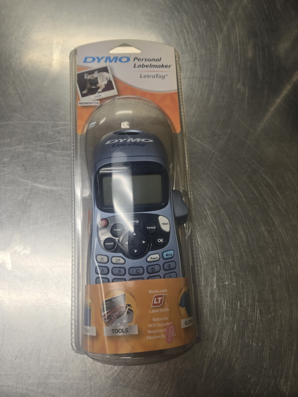 DYMO LetraTag LT-100H  Handheld Personal LABEL MAKER + Label Cassette NEW
